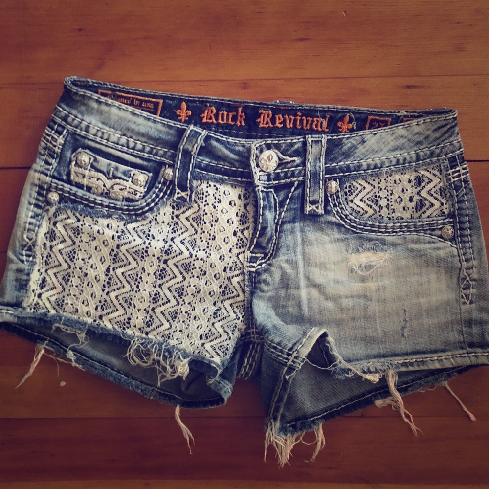 Rock revival shorts